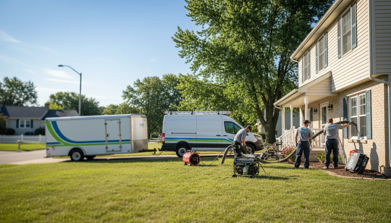 Flooded Basement Restoration And Cleanup With Repair in Knox, ND near me